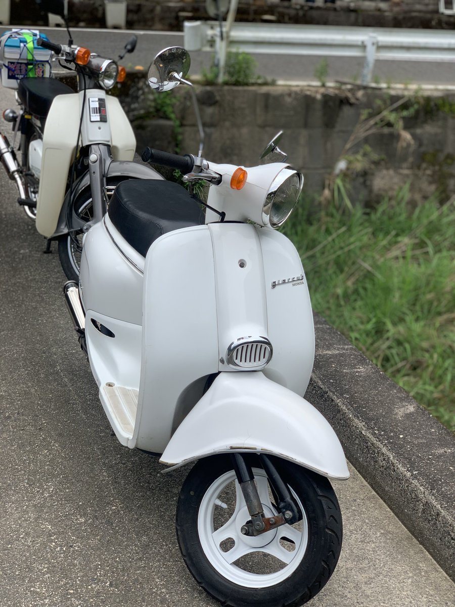 buuun87's tweet photo. #奈良カブ参加表明
50ccだから山超えれるか心配だけど行きまーす!笑 https://t.co/IEgTzR02b2
