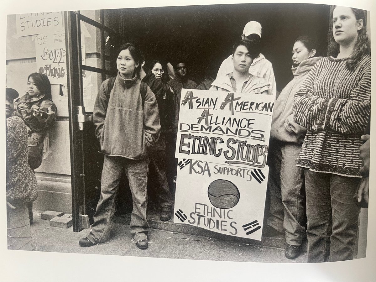 “In 1996 students at Columbia University demanded the creation of an ethnic studies program...students went on a hunger strike and occupied a building. The campaign led to the formation in 1998 of the Center for the Study of Ethnicity and Race.” Photo by #CorkyLee