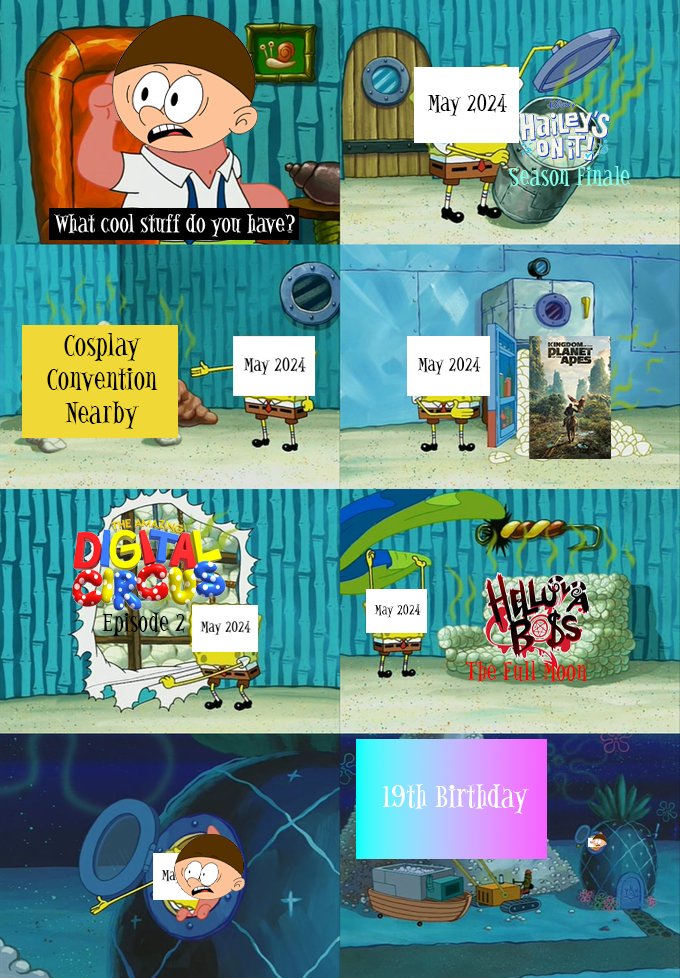 This is gonna be a good month :D

Also, Spongebob Squarepants is officially 25 years old!

#memes #meme #Spongebob #25years #25yearsold
