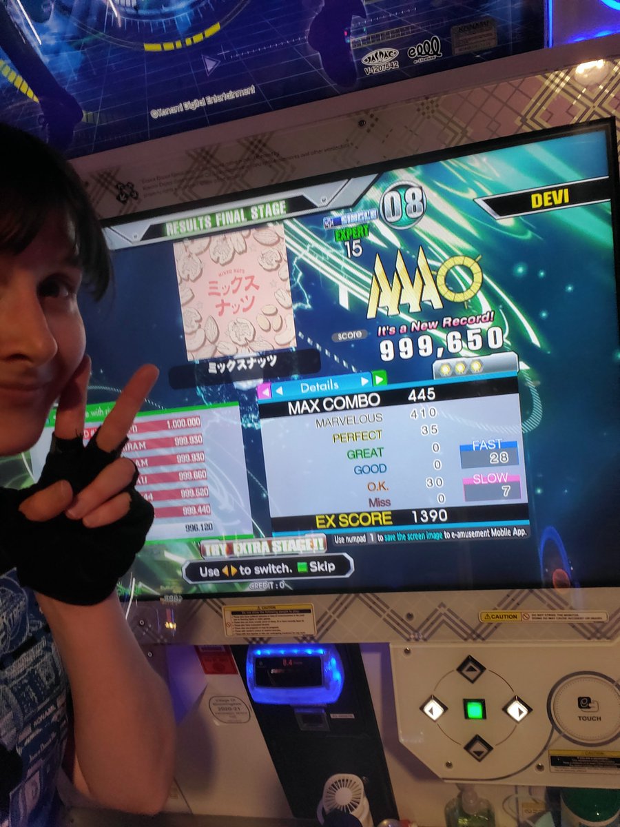 Uhhhhh, just got my second 15 PFC??? on Mixed Nuts, only a week and a half after my first one???? Also I got 1337 on Wild Side because I am a 1337 HAX0R, of course! + a new 13 😄

#deviddr