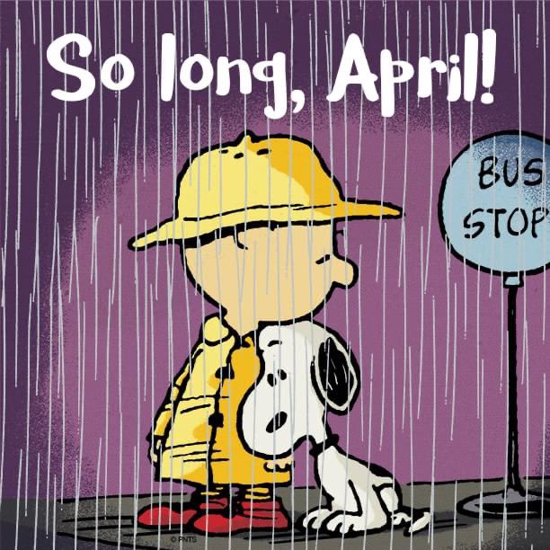 #GoodbyeApril ☔️