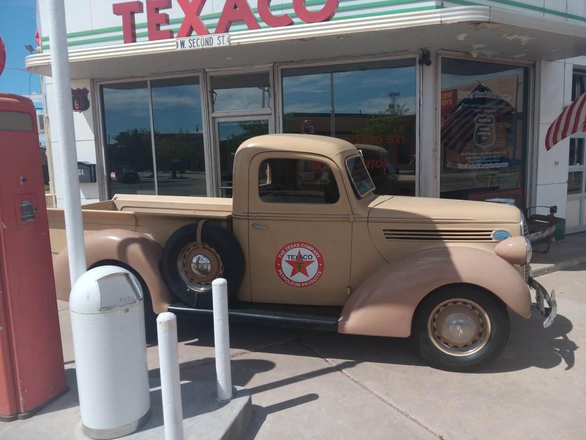 Found the flatbed Ford in Winslow