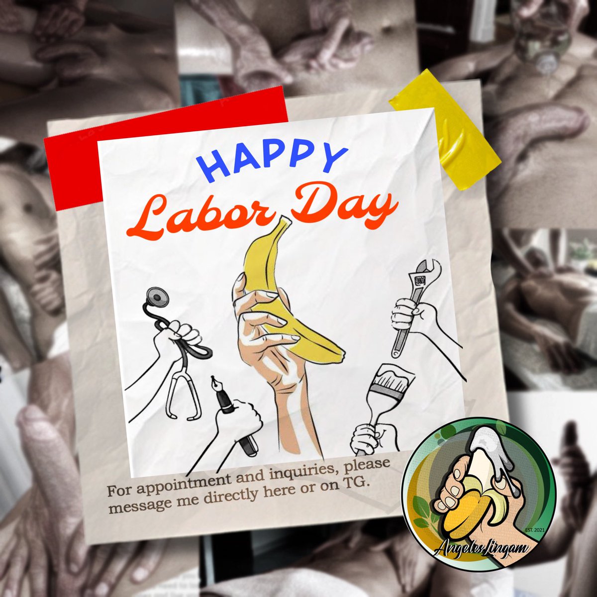 Cheers to all hardworking souls this Labor Day! Treat yourself to a ultimate lingam massage and embrace the relaxation you deserve.

Book now and get a chance to have 25-50% off

#LaborDayAppreciation #PamperYourself #Lingam #AlterAngels #Jakolph