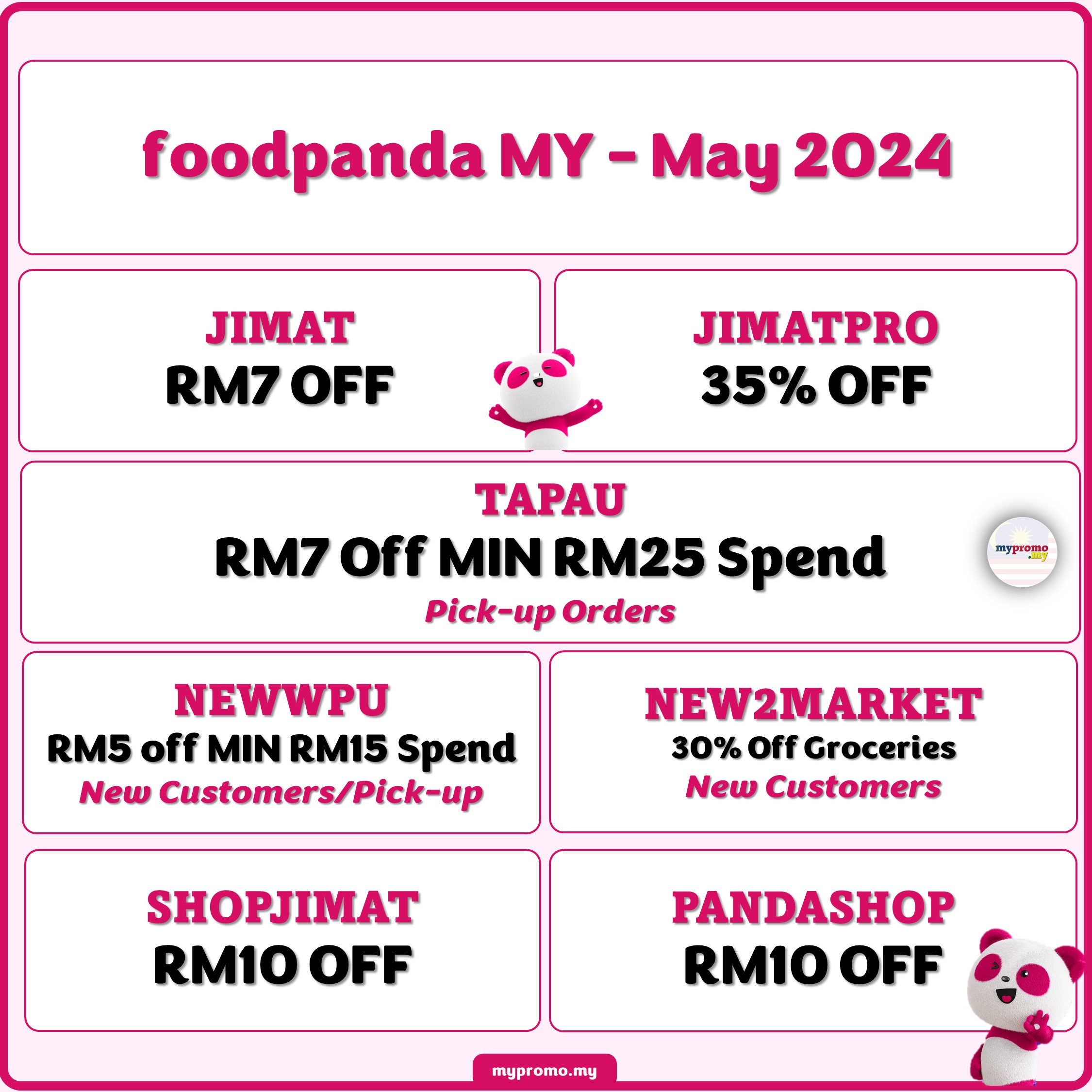 foodpanda Voucher May 2024