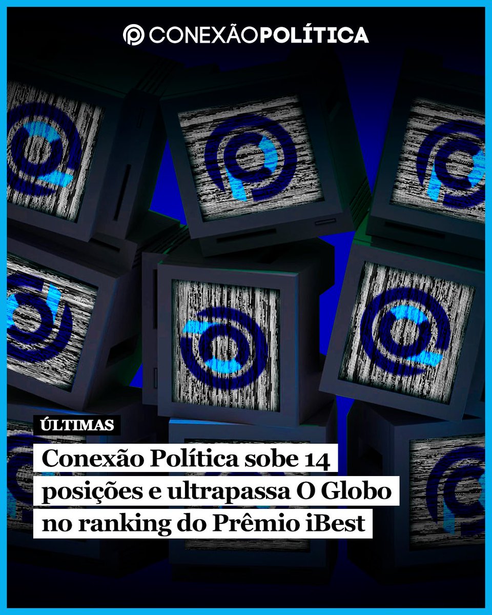 Com a sua ajuda, podemos vencer a maior premiação digital do país. Clique no link, participe agora mesmo da votação e faça o Conexão Política vencer o Prêmio iBest 2024! bit.ly/3QjFfzn