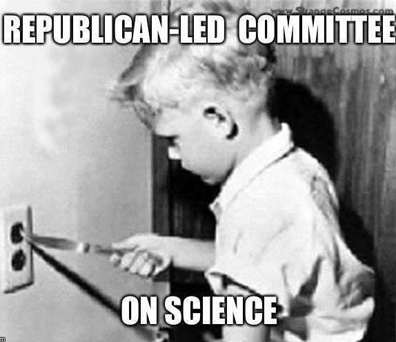 Lauren Boebert has introduced a bill called 'Trust the Science Act.' Because if there's one thing Republicans know,... it's Science.