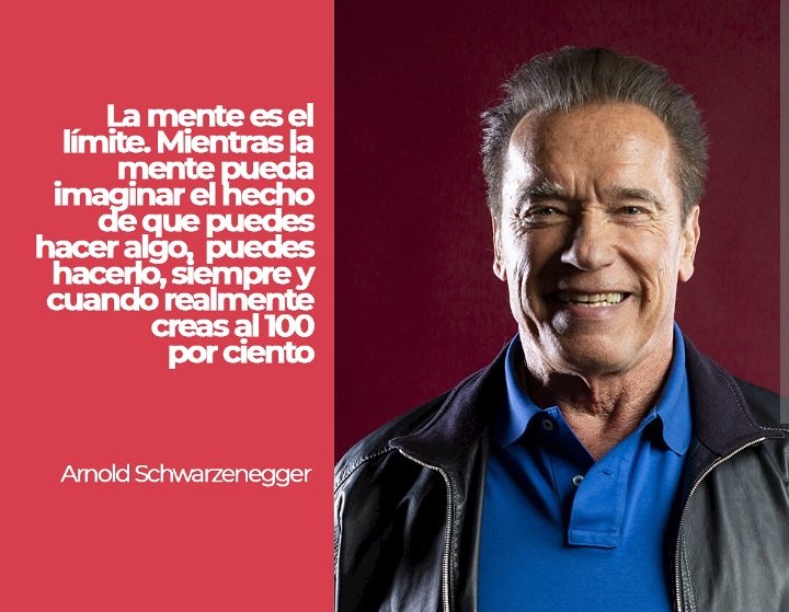 #reflexión #ArnoldSchwarzenegger
