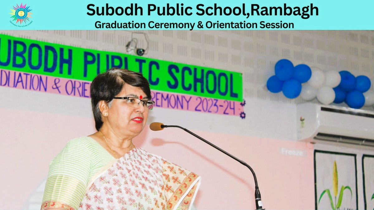 EMBARKING UPON NEW ACADEMIC PHASE
'Graduation:where endings mark the start of extraordinary beginnings.”Subodh Public School,  Rambagh hosted a heartwarming Graduation Ceremony and orientation session for the Class 5 students on April 30,2024.
#bestcbseschool
#graduationceremony