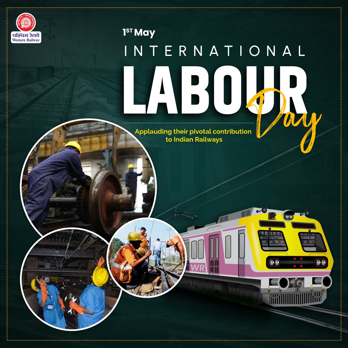 Honoring the hard work and dedication of all the workers who contribute to keeping our railways running smoothly. Thank you for your tireless efforts and commitment. #LabourDay