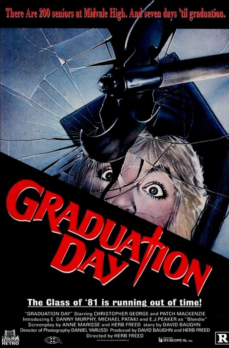 Graduation Day was released on May 1, 1981.
#GraduationDay
#horror