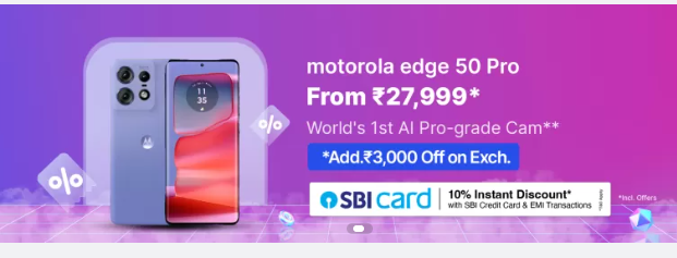 Motorola Edge 50 Pro available under 27K

#MotorolaEdge50Pro #Flipkart #GreatSummerSale #Amazon #Deals #PhoneDeal