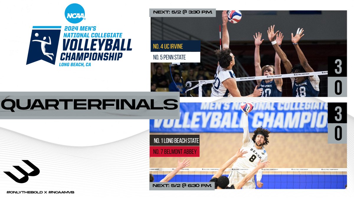 🏐🏆MVB | No. 2 @LBSUMVB  and No. 4 @UCImvb  Advance to National Semifinals in Sweeping Fashion
#OnlyTheBold x #NCAAMVB 

Read more 🔗 tinyurl.com/yva6j6s5