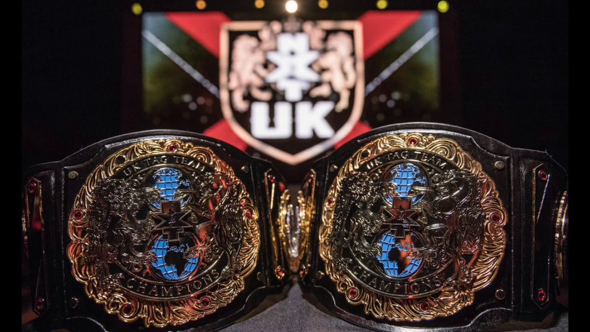 Sometimes I just sit and think about how beautiful these belts were. #WWENXT #NXTUK