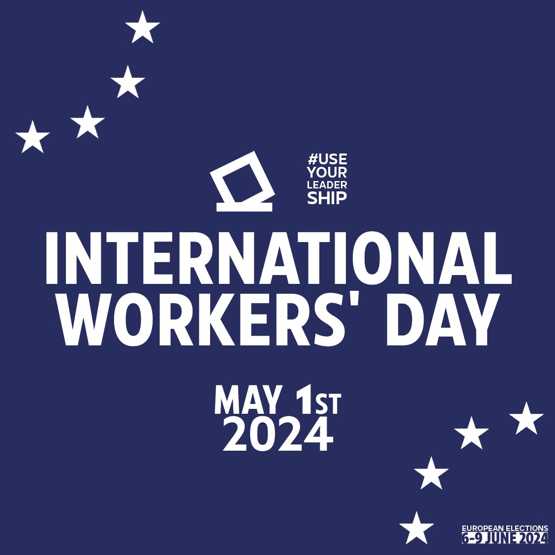 As our friends at @etuc_ces say, 'It's our day. Let's make the June election our day, too.'

cec-managers.org

Across Europe, working people are gearing up to celebrate their collective power.

#InternationalWorkersDay #UseYourLeadership #EUelections2024 #EU2024 #Democracy