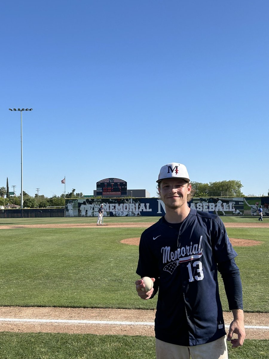Perfect!!! That was @Maxmendes___  today!  A perfect game for the @SJM_Baseball senior and future @CSUNBaseball…21 up 21 down over Madera High School on a beautiful afternoon @sjmhs!  Congratulations Max! #historymade