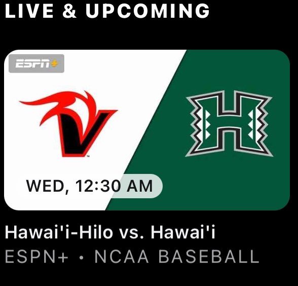🚨Warning🚨 This post is only for our psycho, crazy, and looney followers. 45 minutes until Hawaii takes on D2 Hawaii-Hilo on ESPN+ 😈