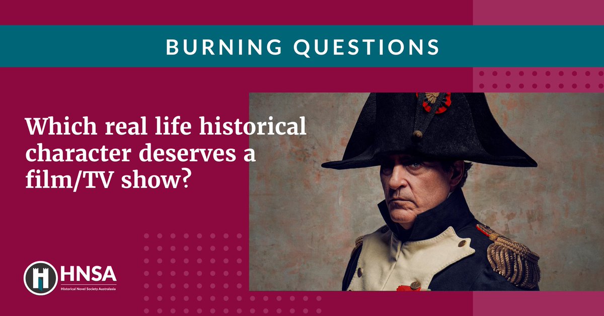 Who's missing from our screens? Tell us which real-life historical character you think deserves their own film or TV show. Drop your answers in the comments below. #UntoldHistories #HistoryOnScreen #hnsa #historicalfiction #writing #epicstories