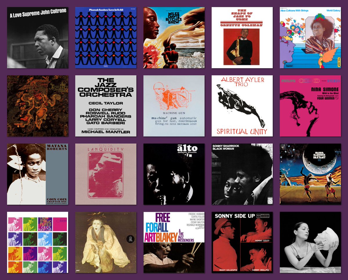 my favorite jazz albums, one per artist! any recommendations? 😸