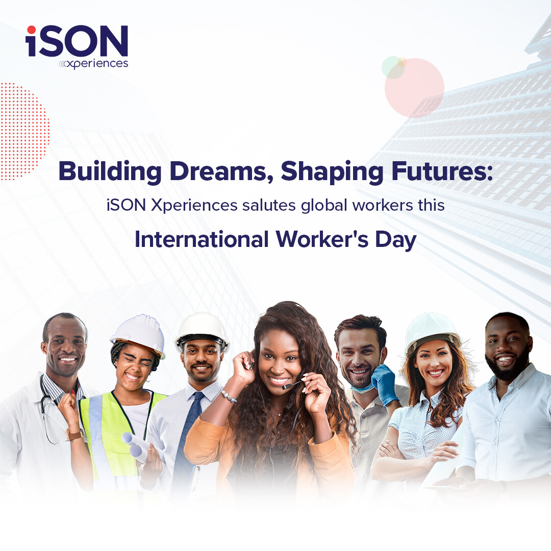 Saluting the world's workforce this #InternationalWorkersDay. Your tireless efforts, spirit, and dedication are society's building blocks. You're not just labourers, but dream builders & future shapers. 
#iSONXperiences #WorldBuilders #FutureShapers #UnsungHeroes