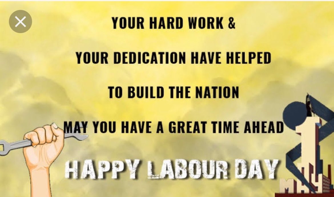 Problems and difficult situation should not stop you in reaching your dreams. Everyone is in danger of losing a battle, but those who fight until the end find peace and satisfaction. Remember that success comes with the hard work and passion. #LaborDay ❤️🤲🏾