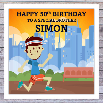 PERSONALISED BIRTHDAY CARDS #birthdaycards #happybirthday #greetingcards #adultbirthdaycards #40thbirthday #50thbirthday #60thbirthday #70thbirthday #80thbirthday #runner #marathon bit.ly/3YRmWon