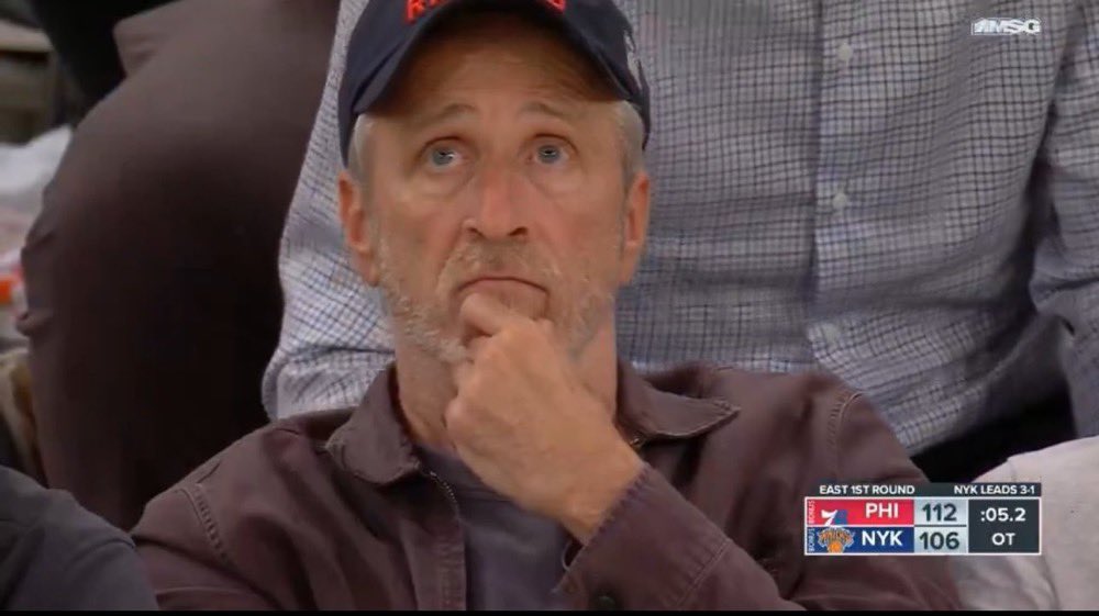 @jonstewart Everytime you’re at the games 😂