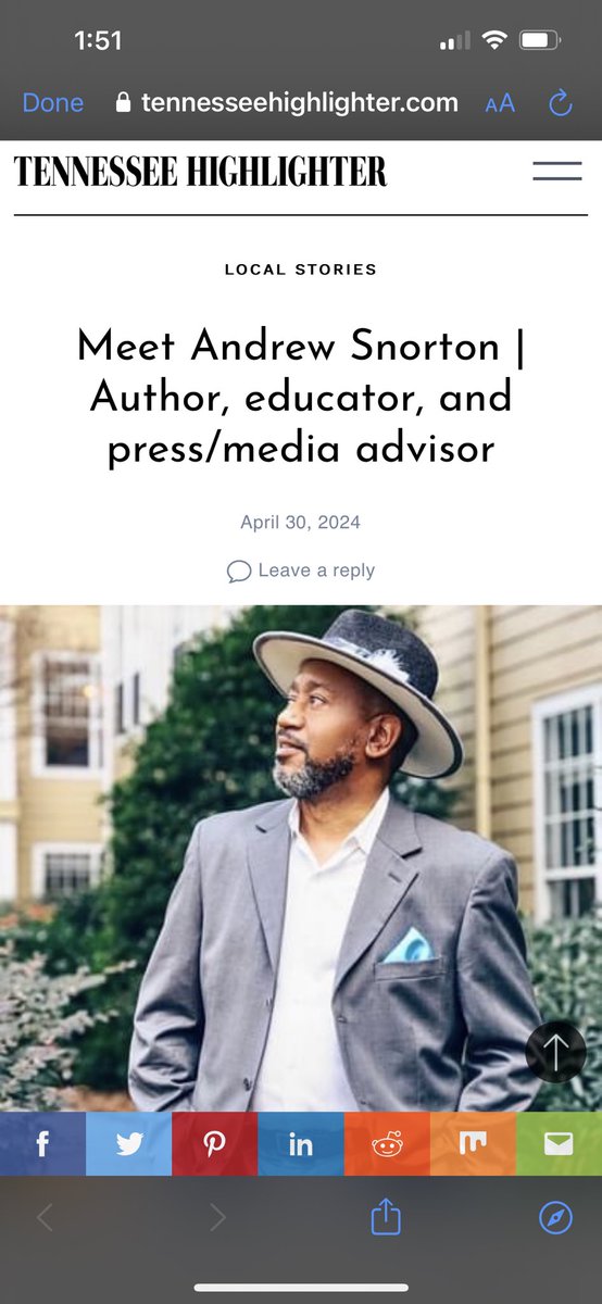 Thank you to the #TennesseeHighlighter via #ShoutoutTennessee for their article on me! We cover all books, audiobooks, coffee, and more. Give it a read and share today! tennesseehighlighter.com/meet-andrew-sn… @BooksGiftsBGM @Marley__Monroe @coach_dom86 @Nzondi3 @filafresh @alyciaworthy08