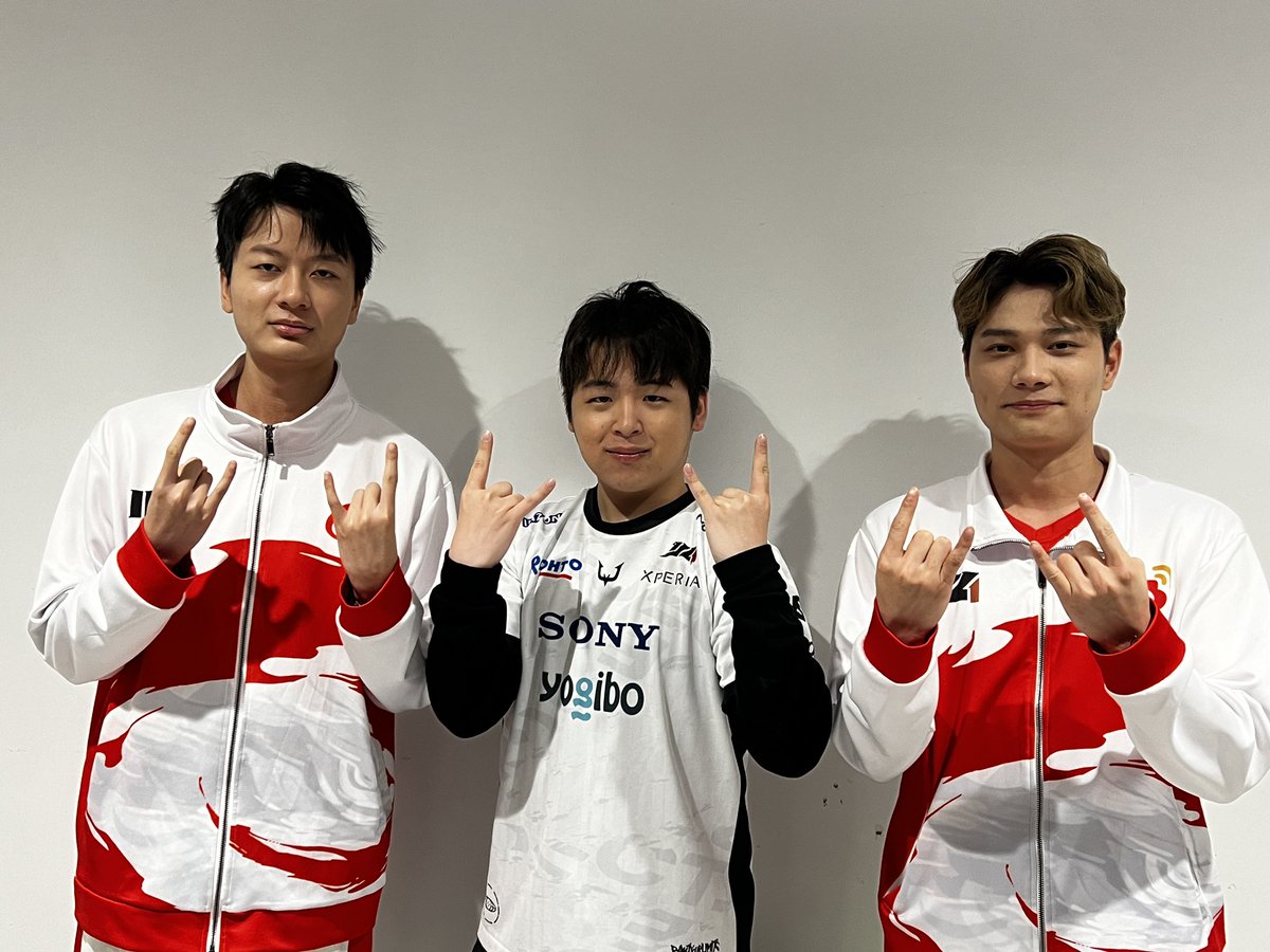 開幕式前にWBG Alex,Long選手と記念撮影📸 2人ともとっても優しくて