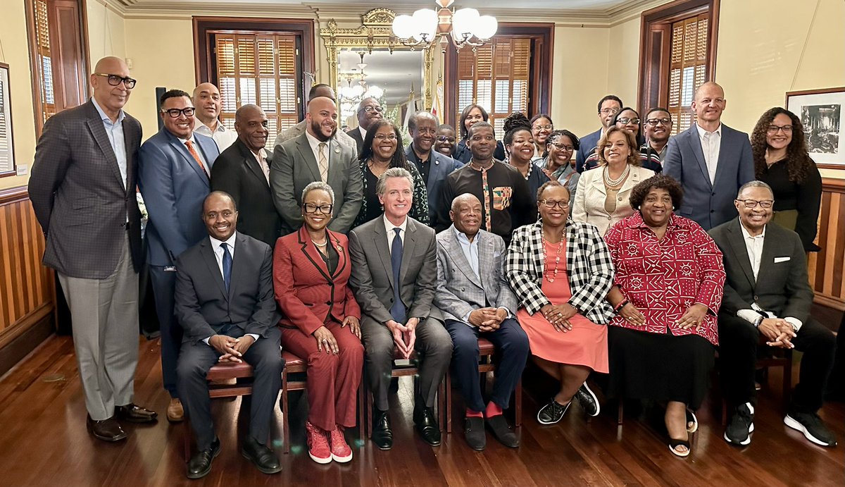 Proud to join @cagovernor Newsom & @cablackcaucus in celebrating Black leaders in the governor’s administration. California is fortunate to have such smart, talented and dedicated public servants.