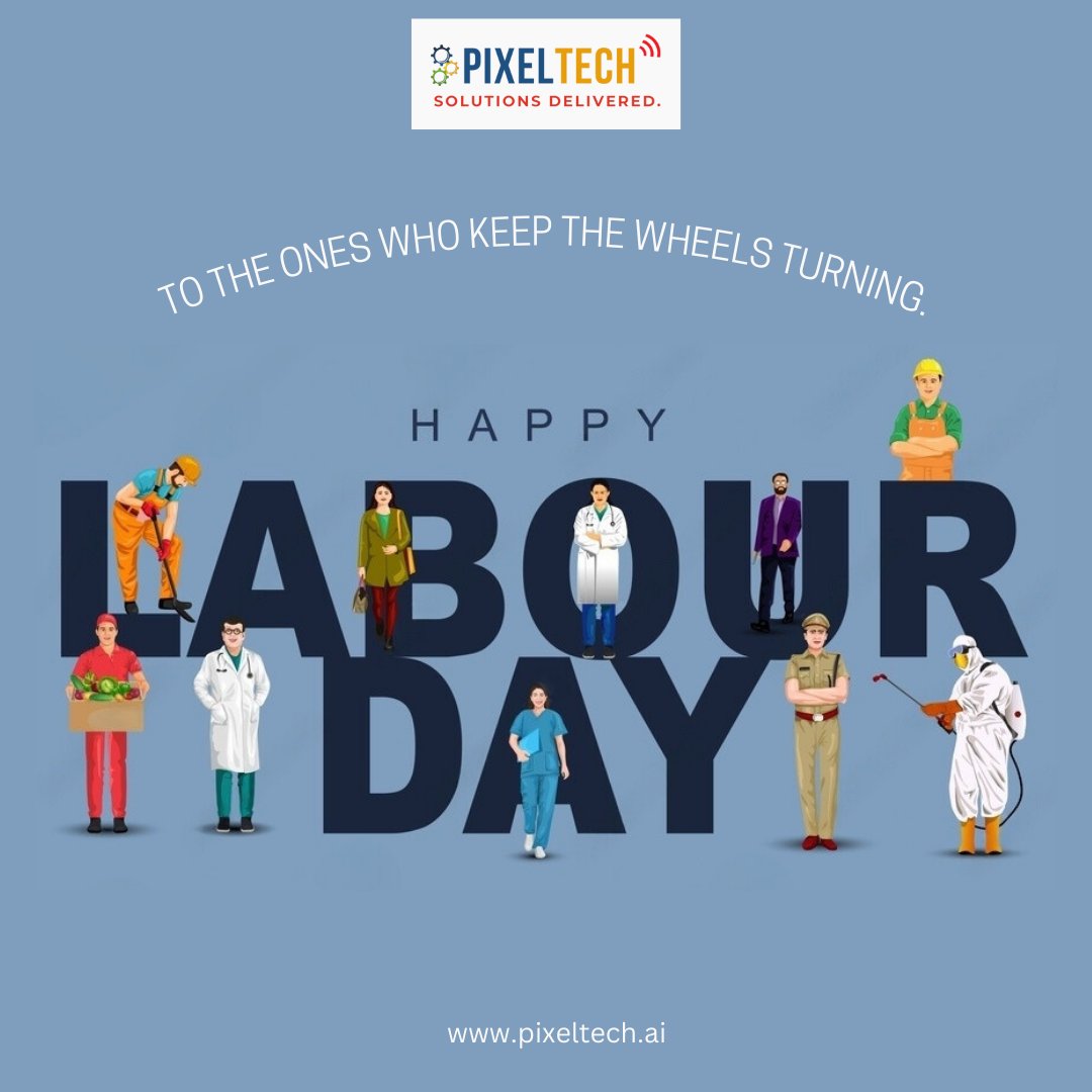 Honoring the past, celebrating the present, and building a brighter future. Happy Labor Day!
#MobileAppDevelopmentCompany  #BusinessOwner #AppDevelopmentServices #pixeltechai #SoftwareDevelopmentCompany #AppDevelopers #AppBuilders #MobileApps #1mayday #labourday #happylabourday
