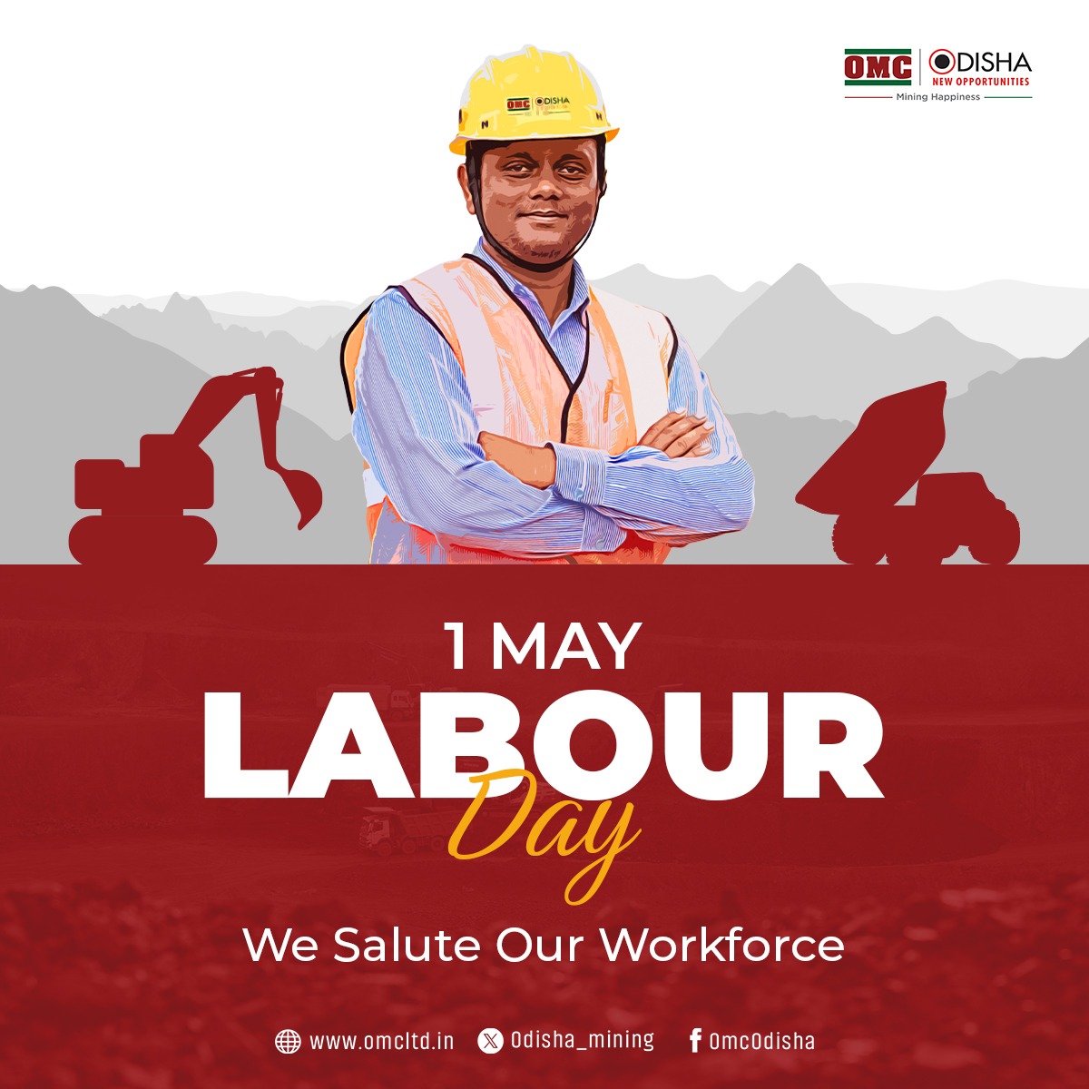 On #LabourDay, OMC acknowledges the unwavering commitment, dedication &amp; efforts of its workforce.

#MiningHappiness