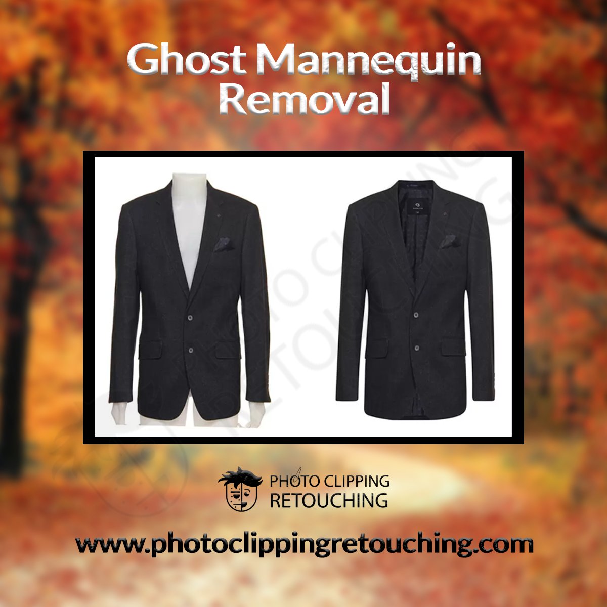 Our Ghost Mannequin Removal service is here to save the day! #GhostMannequinRemoval #GhostFreePhotos #NoMoreGhosts #MannequinFree #PhotoEditing #EditingServices #GraphicDesign #PCRgraphics Email: info@photoclippingretouching.com Link: photoclippingretouching.com/photoshop-imag…