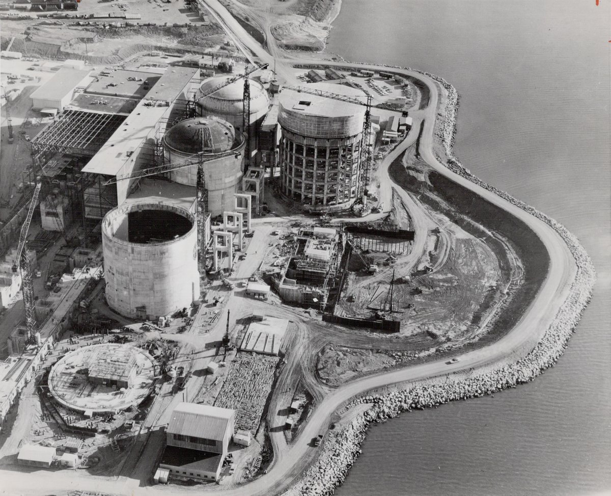 On this day in #Canadian nuclear history: In 1968 Pickering Unit 4 construction started.