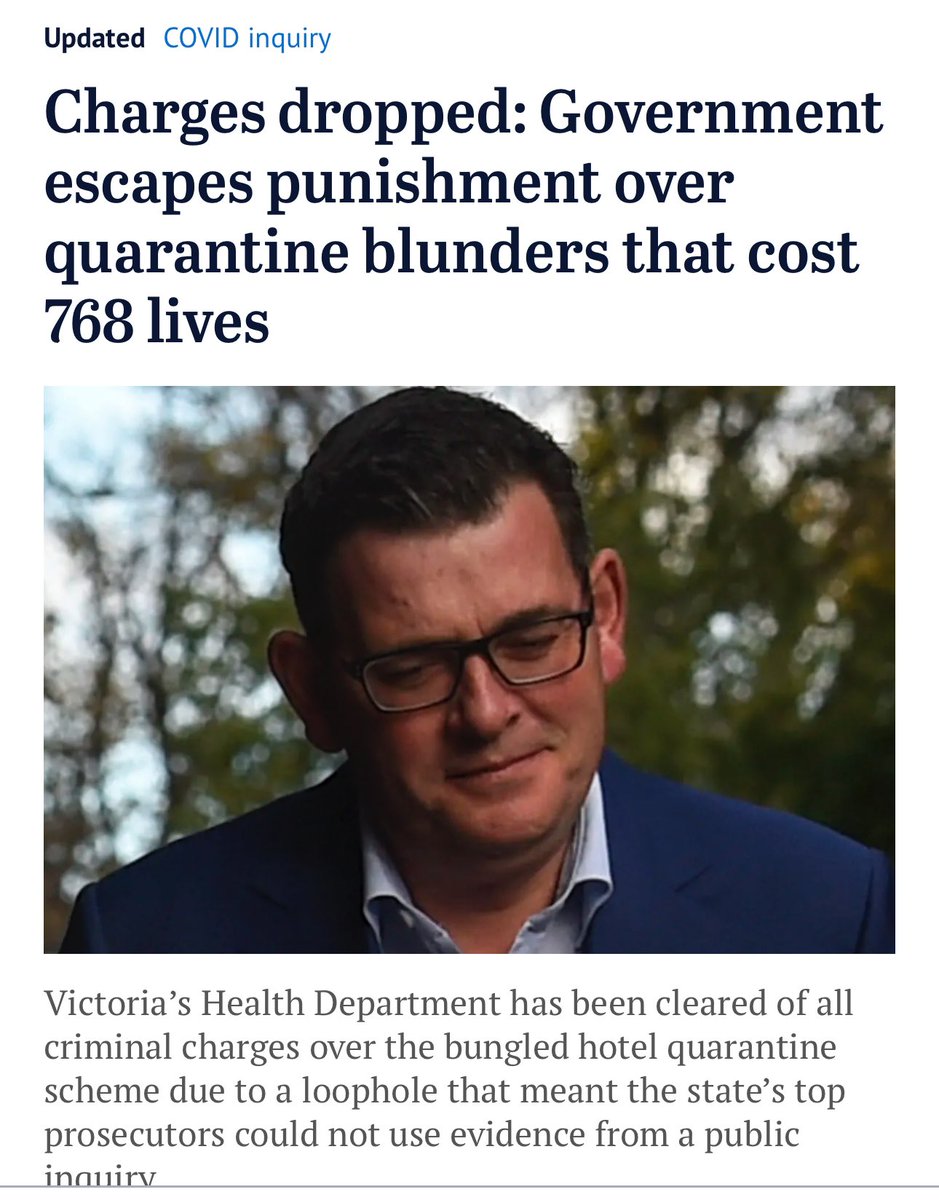 Was there ever any doubt in corrupt Victoria?

“Cleared of any wrongdoing” - to me, this is just unbelievably criminal.

Even more cliche, they used the “got off with a technicality” line. 

Speechless.