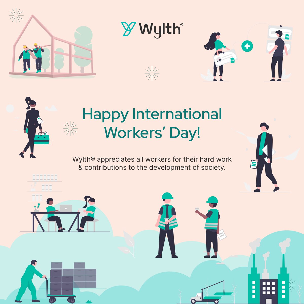 Wylth® appreciates all workers for their hard work & contributions to the development of society. 

#wylth #fintech #wealthtech