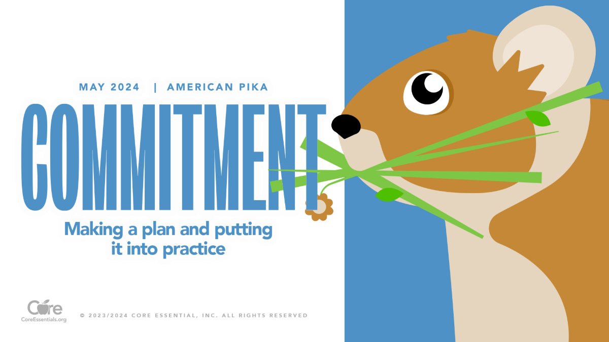 Our Big Idea is #Commitment, making a plan and putting it into practice. Regardless of mood or talents, you gotta what needs to get done. If you’re mad, tired, or sad, you still have to carry on. It’s important to maintain a positive and determined attitude.