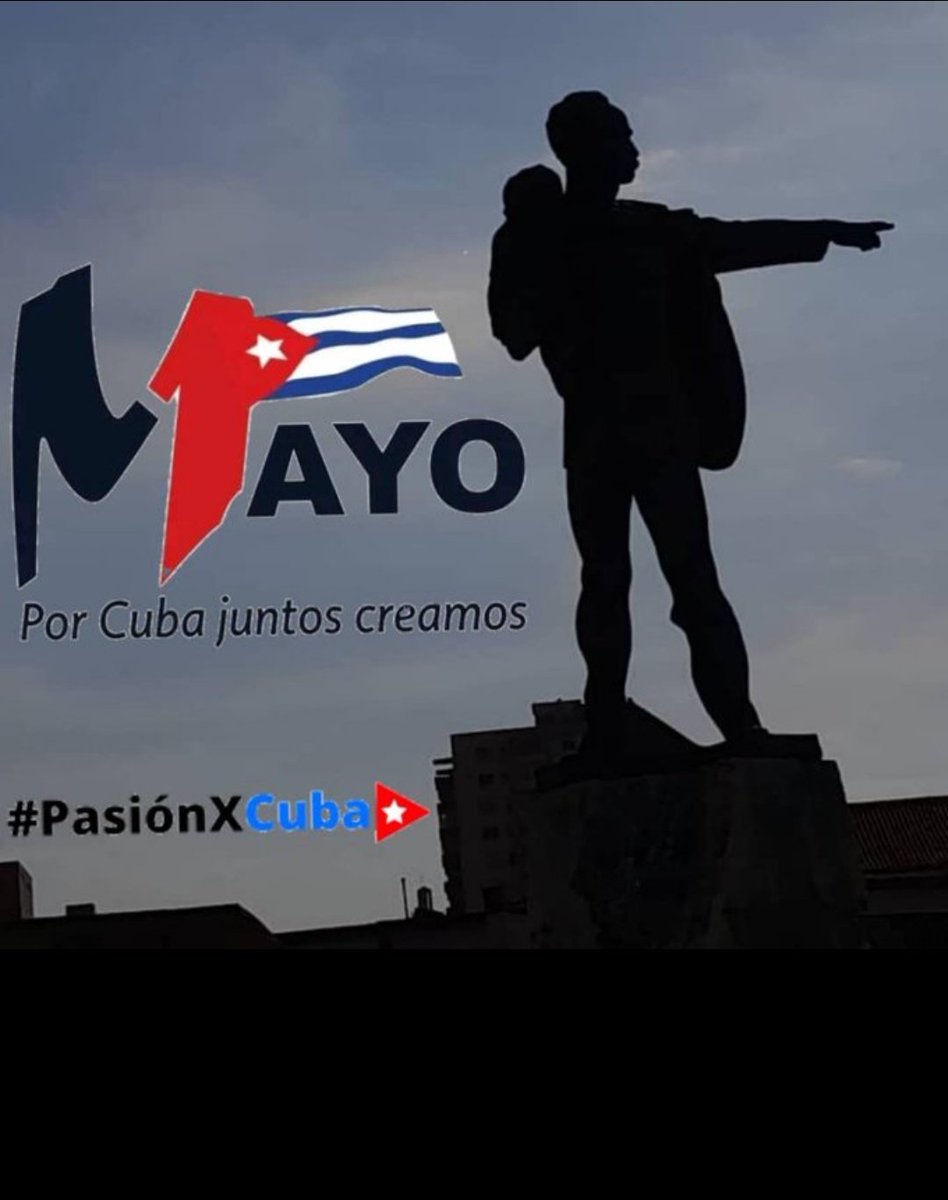 #OCitma 
#CubaViveYTrabaja  

#Viva1roMayo