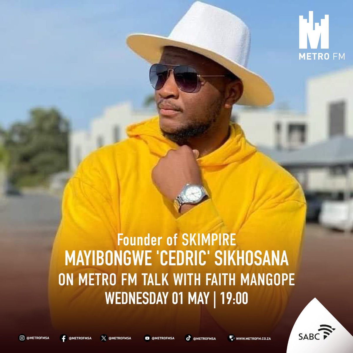 To the doubters, I'm on <a href="/METROFMSA/">METROFM SABC</a> today <a href="/7pm/">Huong Le</a> sharp. Tune in🤗

#Trending #MetroFMAwards #africanmapmirror #skimpire