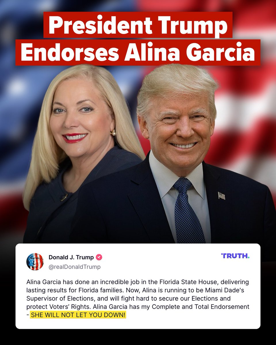 Rep. Alina García for Supervisor of Elections (@AlinaGarcia) on Twitter photo 2024-05-01 04:05:31