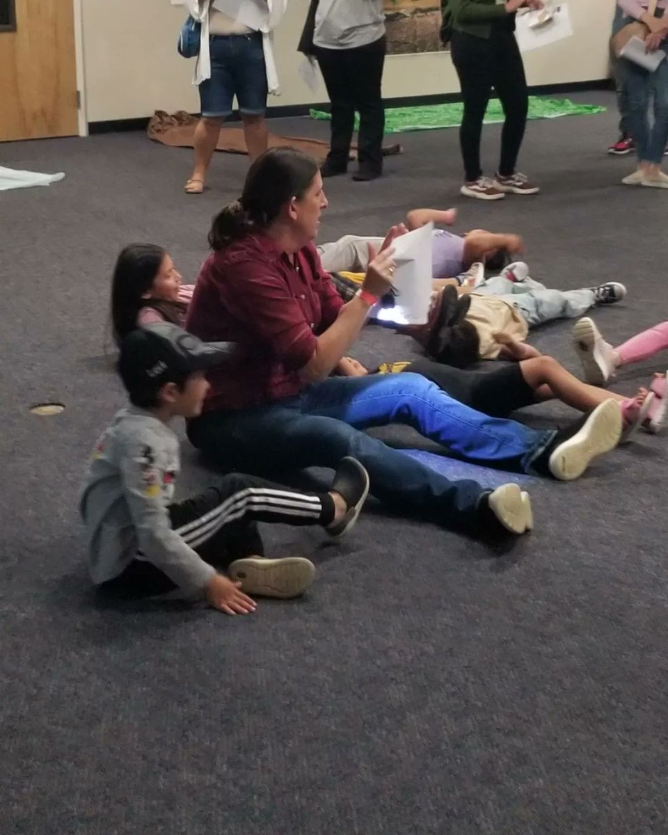 A busy night of learning - with a camping twist!