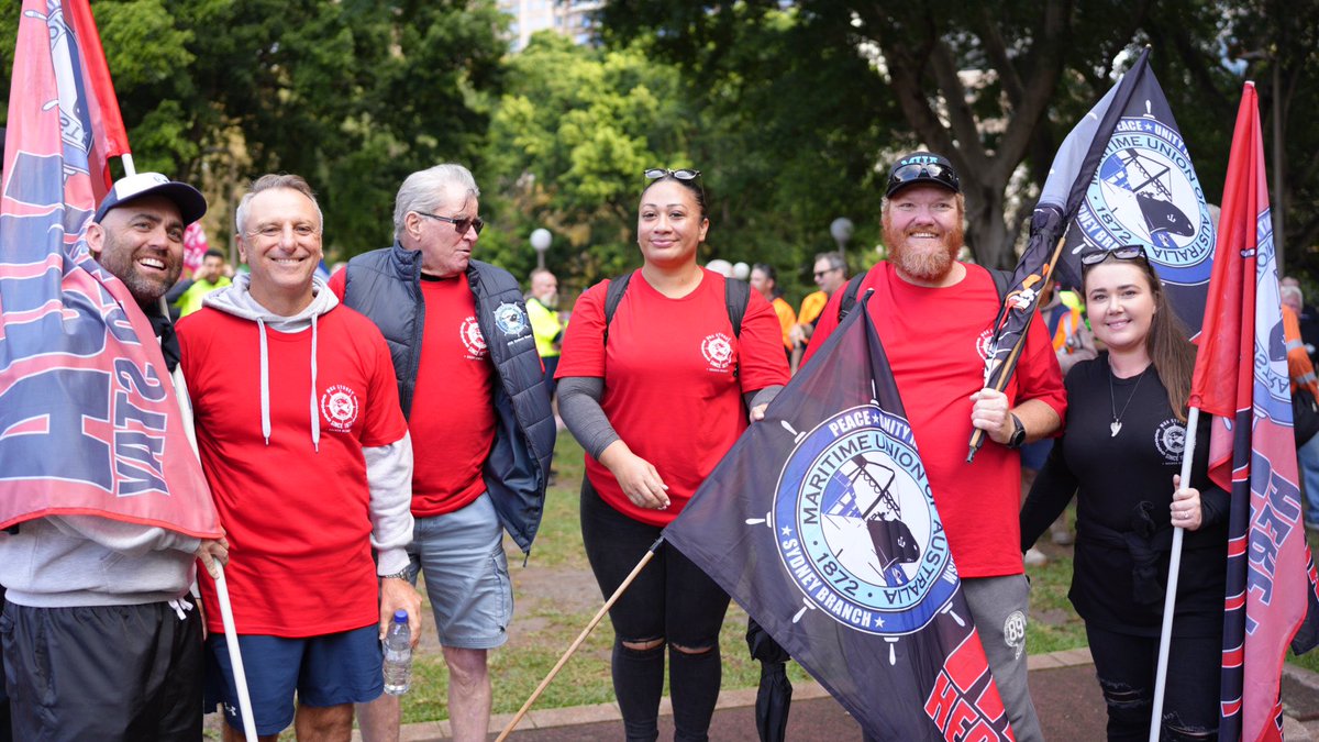 Happy May Day 2024. We are proud of Australian unions' solidarity and strength. (📸 Photos from Sydney's May Day rally) #InternationalWorkersDay