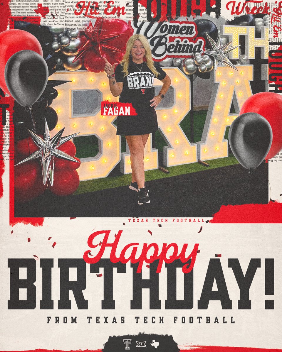 Happy birthday, @Jackie_Fagan !🎂 #WreckEm | @CoachKennyPerry