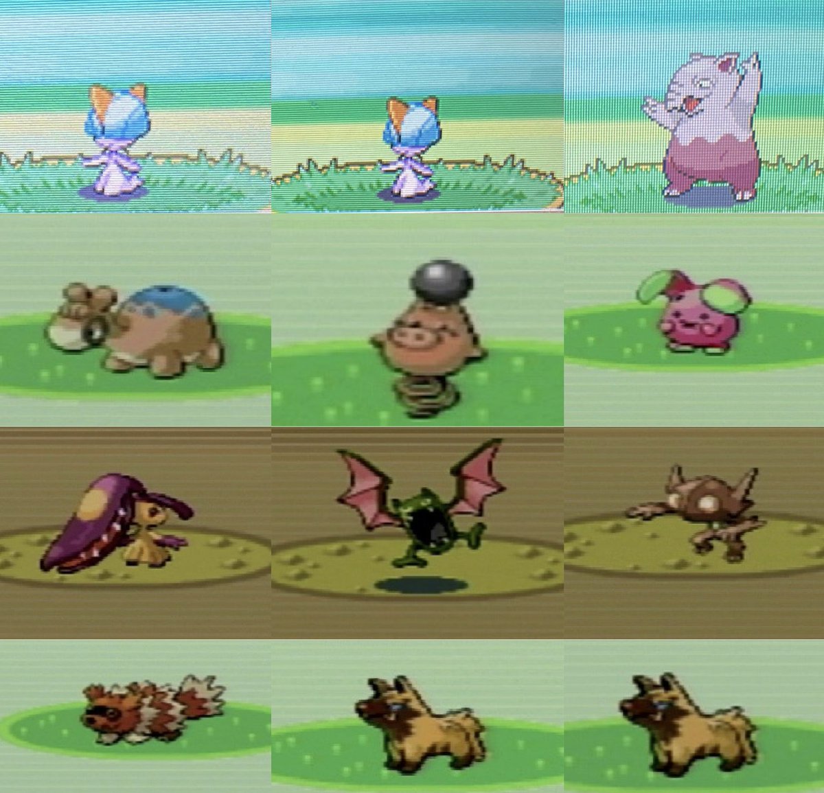 My shinies from april #ShinyPokemon