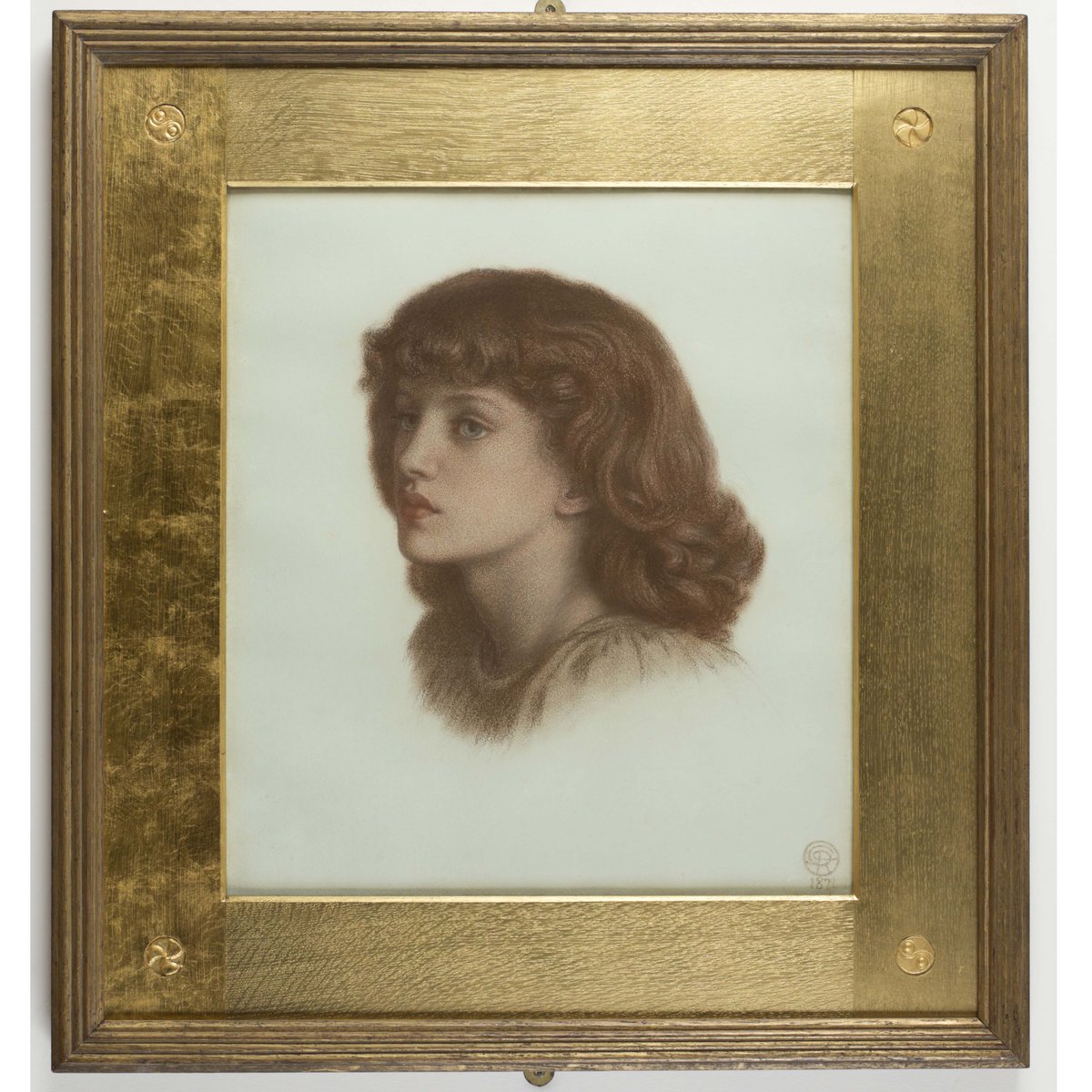 Happy #MayDay or #Beltane! Although we don't have anything in our collections that relates directly to May Day, we're using this as an opportunity to celebrate our own May by showcasing this beautiful portrait of May Morris, done by Dante Gabriel Rossetti in 1871.