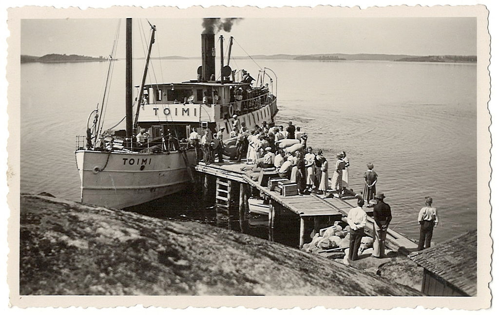 Steamship S/S Toimi in Kemiö, Finland