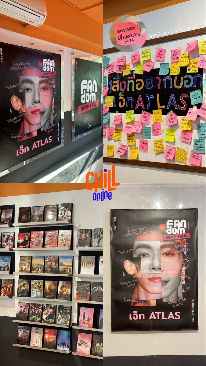 chillonofficial's tweet photo. แวะเข้ามาชมกันเยอะ ๆ นะคะ ตอนนี้บอร์ดเริ่มเต็มแล้วน้า🥰🚀🧡
#FandomDeepTalk
#FandomDeepTalkxJetATLAS
#JetATLAS https://t.co/FjCtjFFZPL