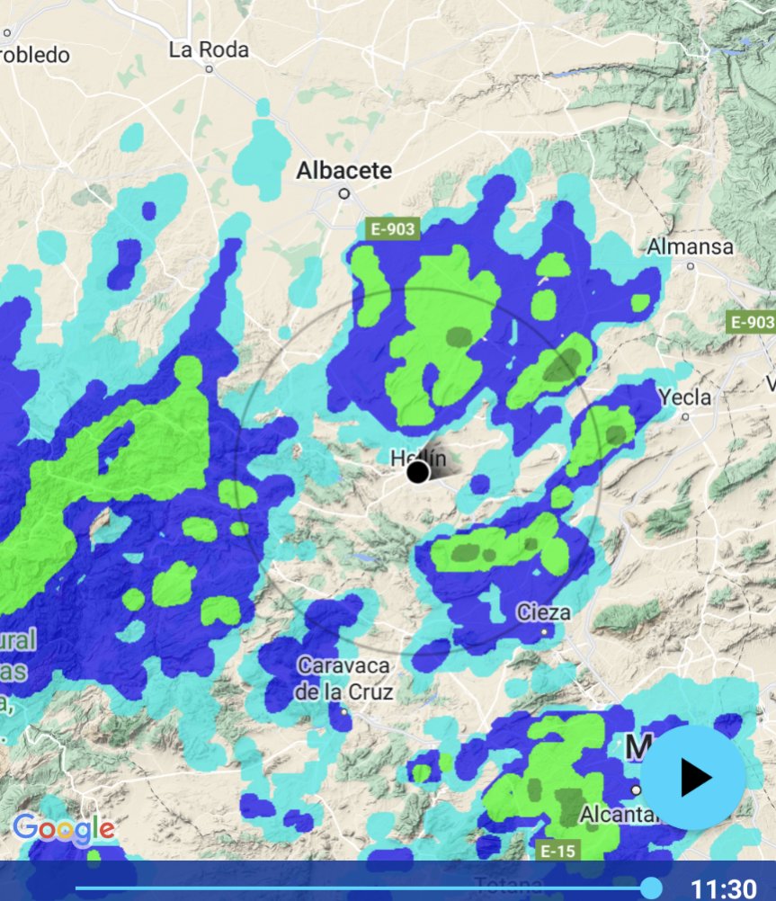 ✅☔¡Buenos días! Arranca el mes de mayo con lluvias en la provincia de #Albacete, con la llegada de un frente. Acumulados >30/40l/m² en la sierra. Más info --> suremet.es #meteoAB