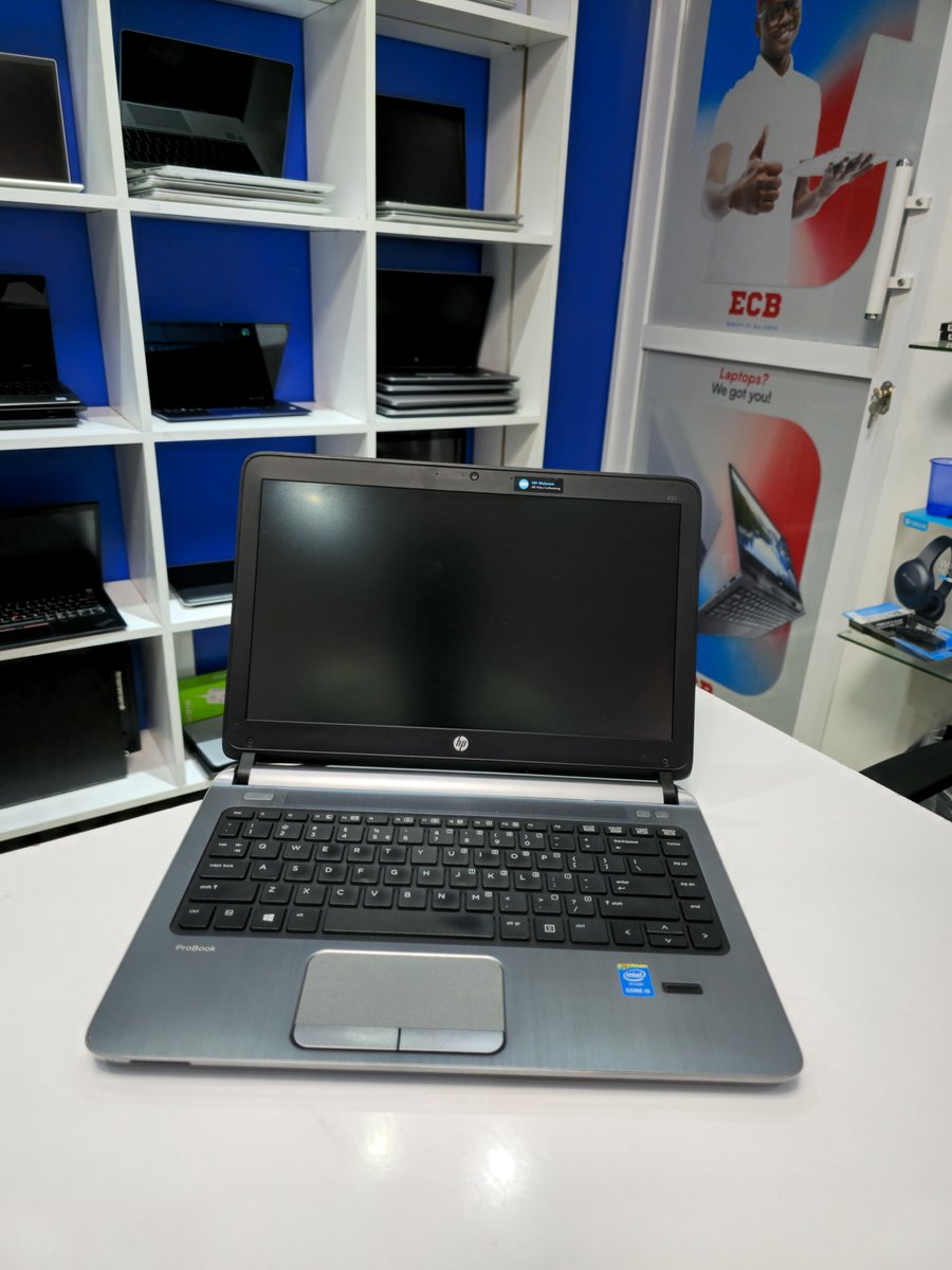 🔹Hp Probook 430 g2

Specs:
🔹Processor Intel core i5 
🔹Storage 8gb Ram/180ssd or 500gb hdd
🔹Size 13.3 inches 
🔹Base Speed 2.3 ghz

🔹Price ksh 23,500
📞0717040531