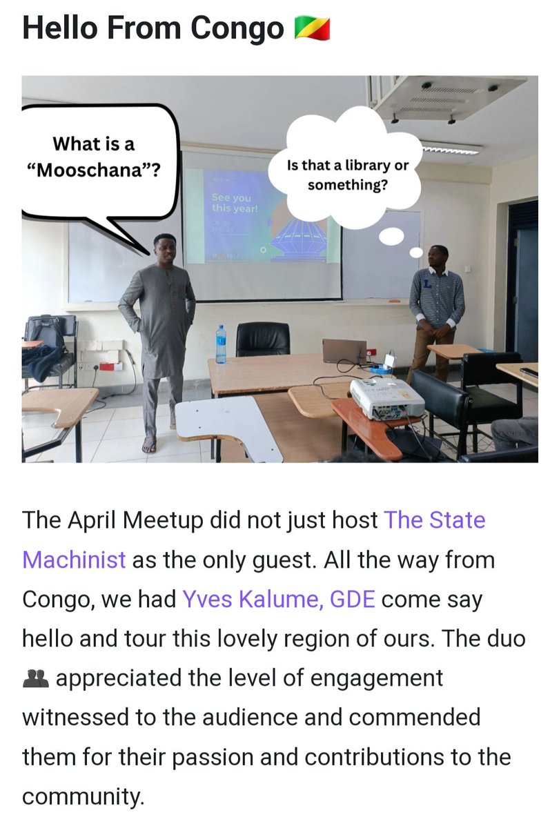I love the stupidity that @emmanuelmuturia brings into our @254androiddevs @kotlinkenya monthly newsletters🤣🤣