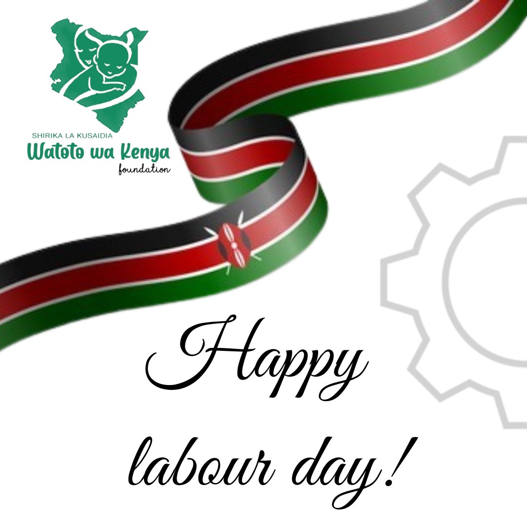 This Labour Day, let's celebrate the future by supporting the dreams of Kenya's children. Join us at Shirika la Kusaidia Watoto wa Kenya Foundation as we empower young minds for a brighter tomorrow. #LabourDay #ChildrensFuture  #watoto #1stMay